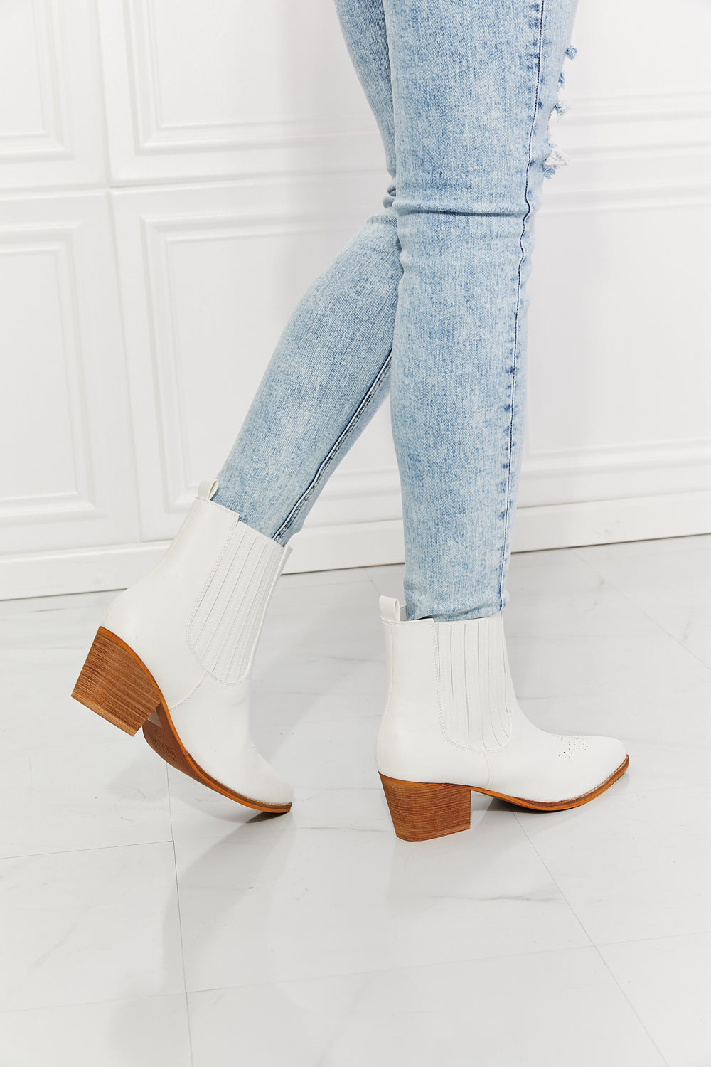 White Booties