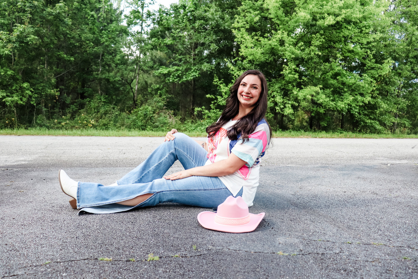 Judy Blue Slit Flare Jeans